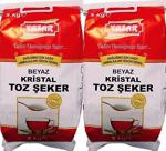 Yazar 5000Gr Toz Şeker Kraft(Kağıt)Ambalaj X 2Adet =10Kg