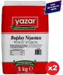 Yazar Buğday Nişastası 5 Kg X 2 Paket