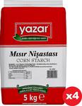 Yazar Mısır Nişastası 5 Kg X 4 Paket