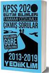 Yediiklim Yayınları 2020 KPSS Eğitim Bilimleri Konularına Göre Tamamı Çözümlü Çıkmış Sorular