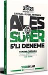 Yediiklim Yayınları ? 2021 Ales Tamamı Çözümlü Süper 5'Li Deneme