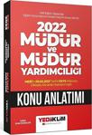 Yediiklim Yayınları 2022 Meb Ekys Müdür Ve Müdür Yardımcılığı Konu Anlatımı