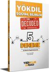 Yediiklim Yökdi̇l Sosyal Bilimler Decoded 5 Deneme Yediiklim Yayınları