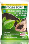 Yeşi̇li̇market Flora Torf Saksı Çiçek Toprağı Perlit Katkılı 10 Litre Toprak