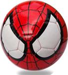 Ykstore Kırmızı Spiderman Dikişli Renkli Futbol Topu