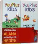 You-Plus Kids Multivitamin ve Mineral Kompleksi 100 ml + Balık Yağı 100 ml Set