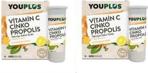 Youplus Vitamin C Çinko Propolis 20 Efervesan Tablet 2\'Li Paket