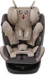 Yoyko Rabbit 360 ° Dönebilir Yatabilir 0-36 Kg Oto Koltuğu Isofix/Sip/Latch - Coffee - Kahverengi