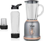 Yui 3'Ü 1 Arada Retro Smoothie Blender Seti