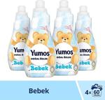 Yumoş Bebek Doğal Özler Konsantre 1.2 Lt 4'Lü Çamaşır Yumuşatıcı