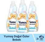 Yumoş Bebek Doğal Özler Konsantre 1.20 Lt 3'Lü Çamaşır Yumuşatıcı