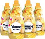 Yumoş Extra Hanımeli Konsantre Çamaşır Yumuşatıcı 1440 Ml 60 Yıkama X 4 Adet Set