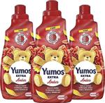 Yumoş Extra Konsantre Amber 1440 Ml 60 Yıkama 3'Lü Paket Yumuşatıcı