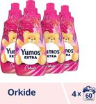 Yumoş Extra Konsantre Orkide 1.44 Lt 60 Yıkama 4'Lü Yumuşatıcı