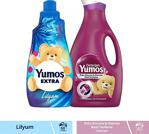 Yumoş Extra Lilyum Konsantre Çamaşır Yumuşatıcı 1440 Ml + Hassas Giysiler İçin Deterjan 2520 Ml