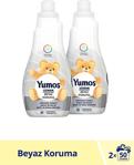 Yumoş Extra Uzman Beyaz Koruma Konsantre Çamaşır Yumuşatıcı 1200 Ml 50 Yıkama X 2 Adet