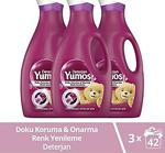 Yumoş Sıvı Deterjan Renkliler İçin 2520 Ml X 3 Adet 126 Yıkama