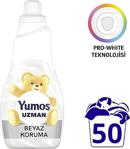 Yumoş Uzman Bakım Beyaz Koruma Konsantre Çamaşır Yumuşatıcı 1200 Ml 50 Yıkama