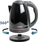 Yusoft Microstar Siyah Jet Black Çelik Kettle Su Isıtıcı 2 Yıl Garantili