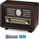 Yusoft Üsküdar Model Bluetooth Fm Sd Kart Aux Usb Özellikli Nostaljik Ahşap Radyo Istanbul Model Retro