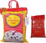 Zarrin Mehr 10 Kg Basmati + Ricels 1 Kg Basmati Pirinç Gurme Set