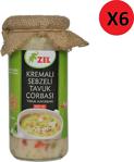 Zel Kremalı Sebzeli Tavuk Çorbası 480 Ml - 6 Adet