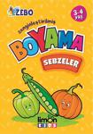 Zenginleştirilmiş Boyama Sebzeler 3 4 Yaş - Kolektif - Limon Yayınları