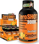 Zero Shot 60 Ml 3000Mg L-Carnitine 12 Adet Portakal Aromalı