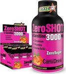Zero Shot 60 Ml 3000Mg L-Carnitine 12 Adet - Şeftali Aroma -