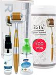 Zgts Gold Line Dermaroller 1.00Mm + Dezenfektan Hediye Titanyum 192 İğneli Saç Yüz İçin Derma Roller