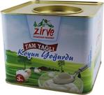 Zirvedengelsin Yoğurt Tam Yağlı Koyun Yoğurdu 3 Kg