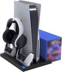 Zore Acrtech Bilişim Pg-P5013B Playstation 5 Oyun Kolu Şarj Aleti Ve Kulaklık Standı