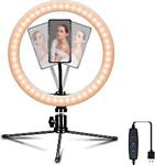 Zore Ct-001 Işıklı Tripod Telefon Tutucu Ring Light