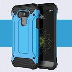 Zore Lg G5 Kılıf Zore Crash Zırh Tipi Koruyucu Çift Katmanlı Silikon Kapak,Gri