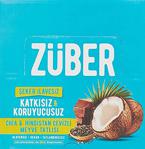 Züber Glutensiz 40 Gr 12'Li Paket Chia & Hindistan Cevizli Meyveli Bar