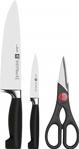 Zwilling Four Star 3 Parça Bıçak Seti