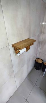 Suporte para rolos de papel higiénico