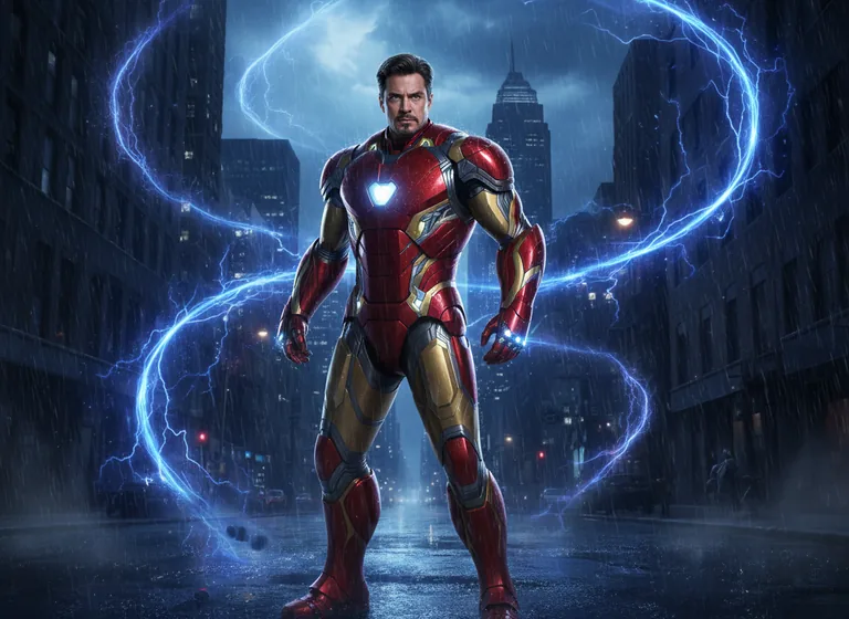 Portrait of Tony Stark (Iron Man)