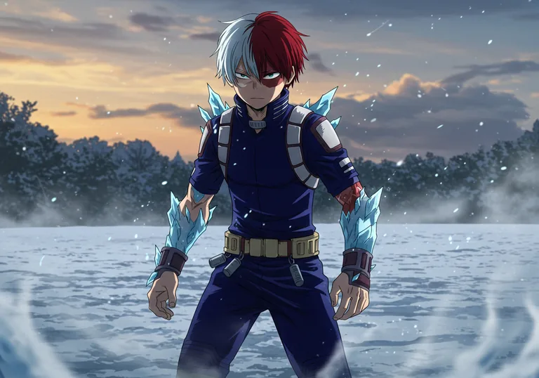 Portrait of Shoto Todoroki