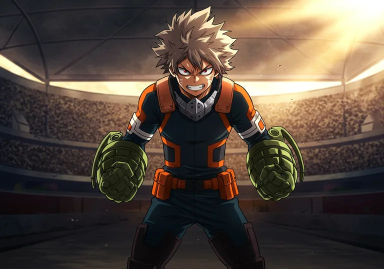 Portrait of Katsuki Bakugo