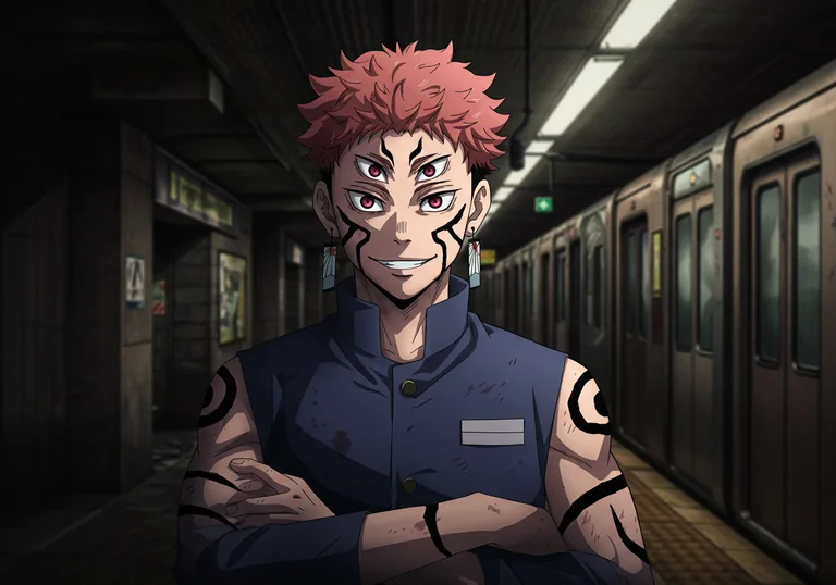 Portrait of Ryomen Sukuna