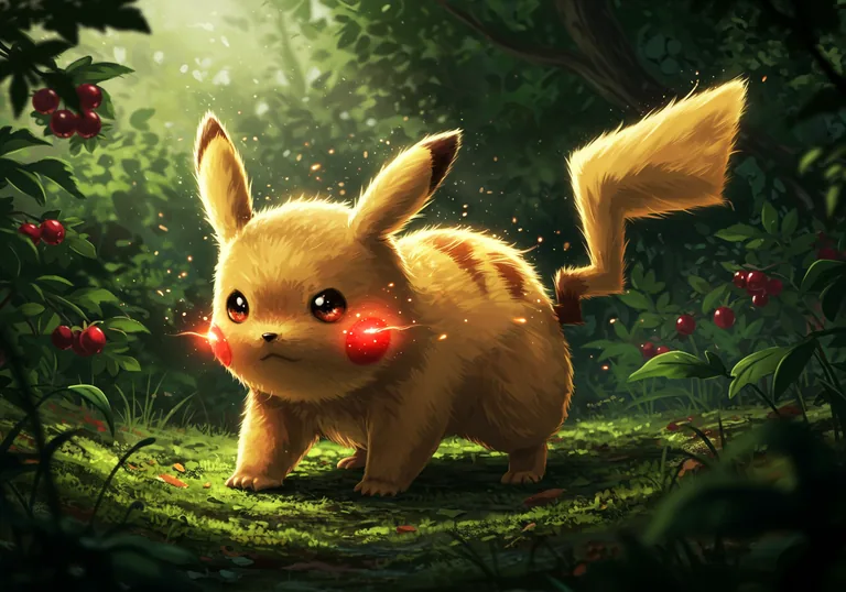 Portrait of Pikachu