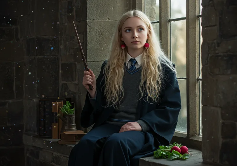 Portrait of Luna Lovegood