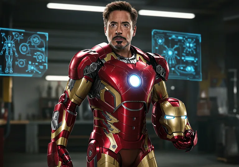 Portrait of Tony Stark
