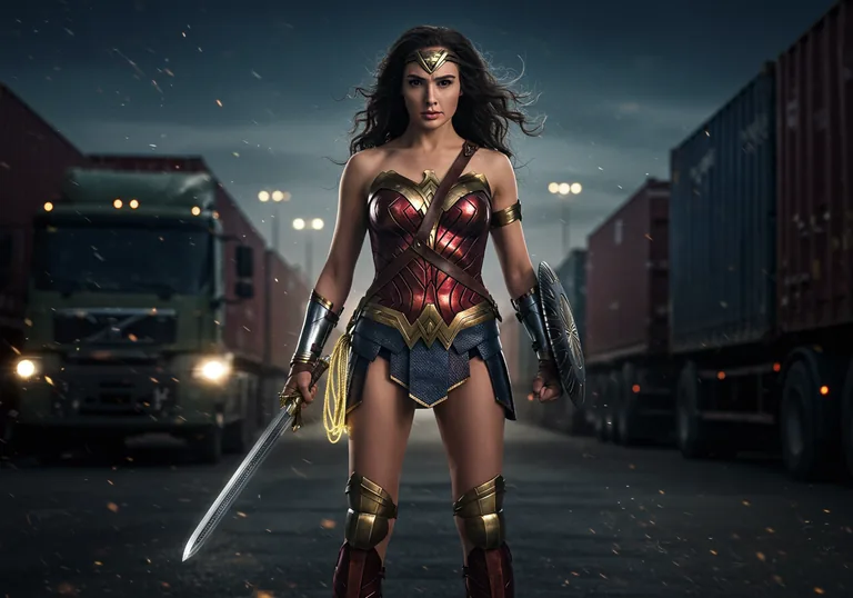 Portrait of Wonder Woman