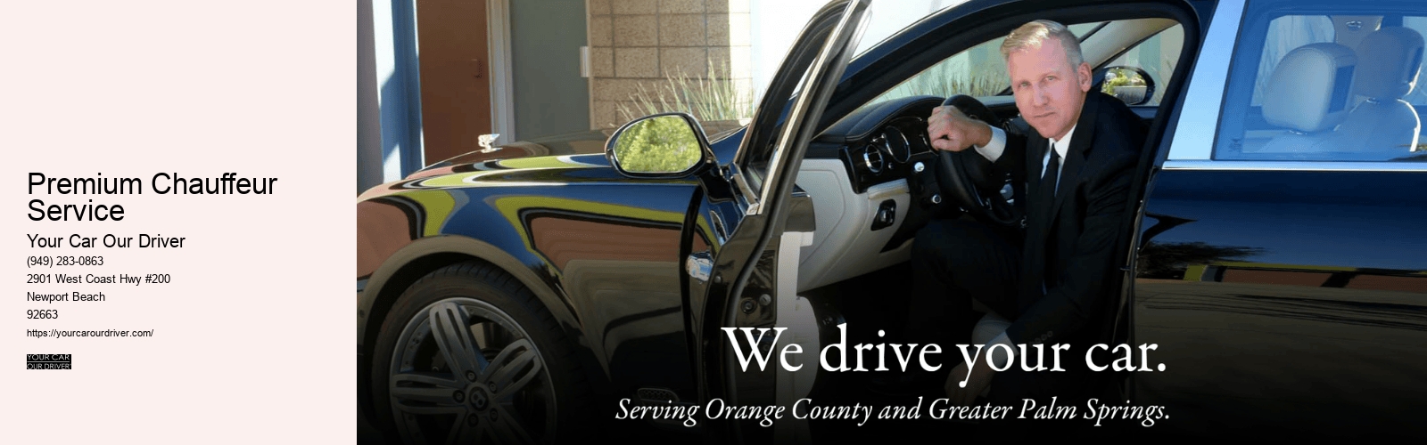 Premium Chauffeur Service