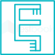 A close up of a logoDescription automatically generated