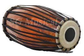 SG Musical - Mridangam, Strap Tuned,Wooden, South Indian, Dholak, Drums, Naal : Amazon.in: Musical Instruments