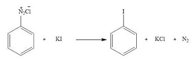 benzene diazonium chloride ...