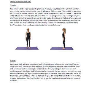 Pilates PDF, Pilates Exercise Sheets